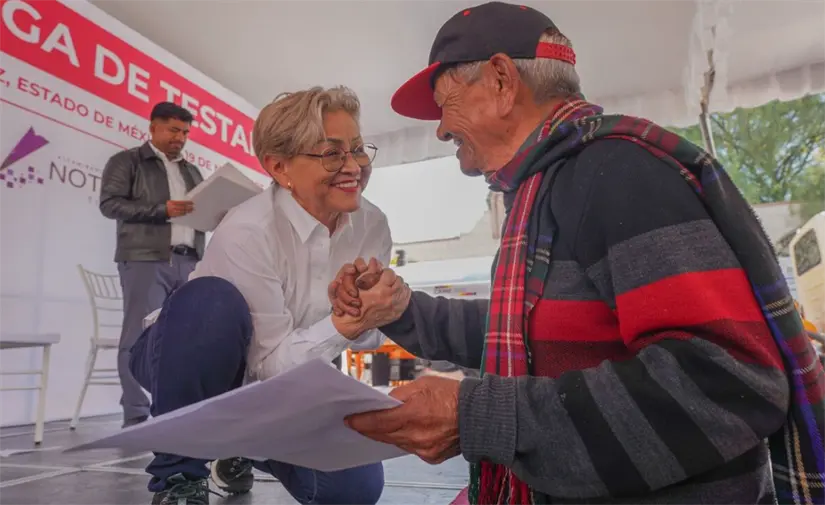 En el municipio de Los Reyes La Paz se entregaron 200 testamentos con descuentos de hasta 75%. Foto: cortesía.