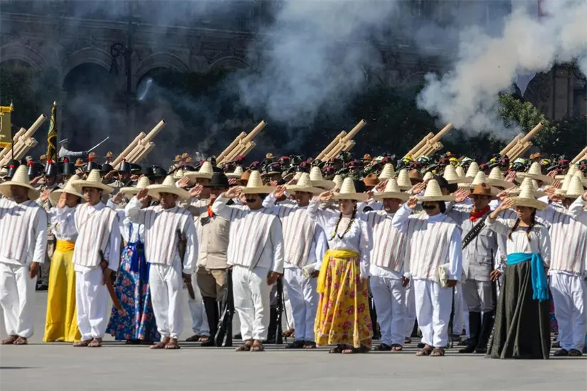 Desfile Cívico-Militar en CDMX