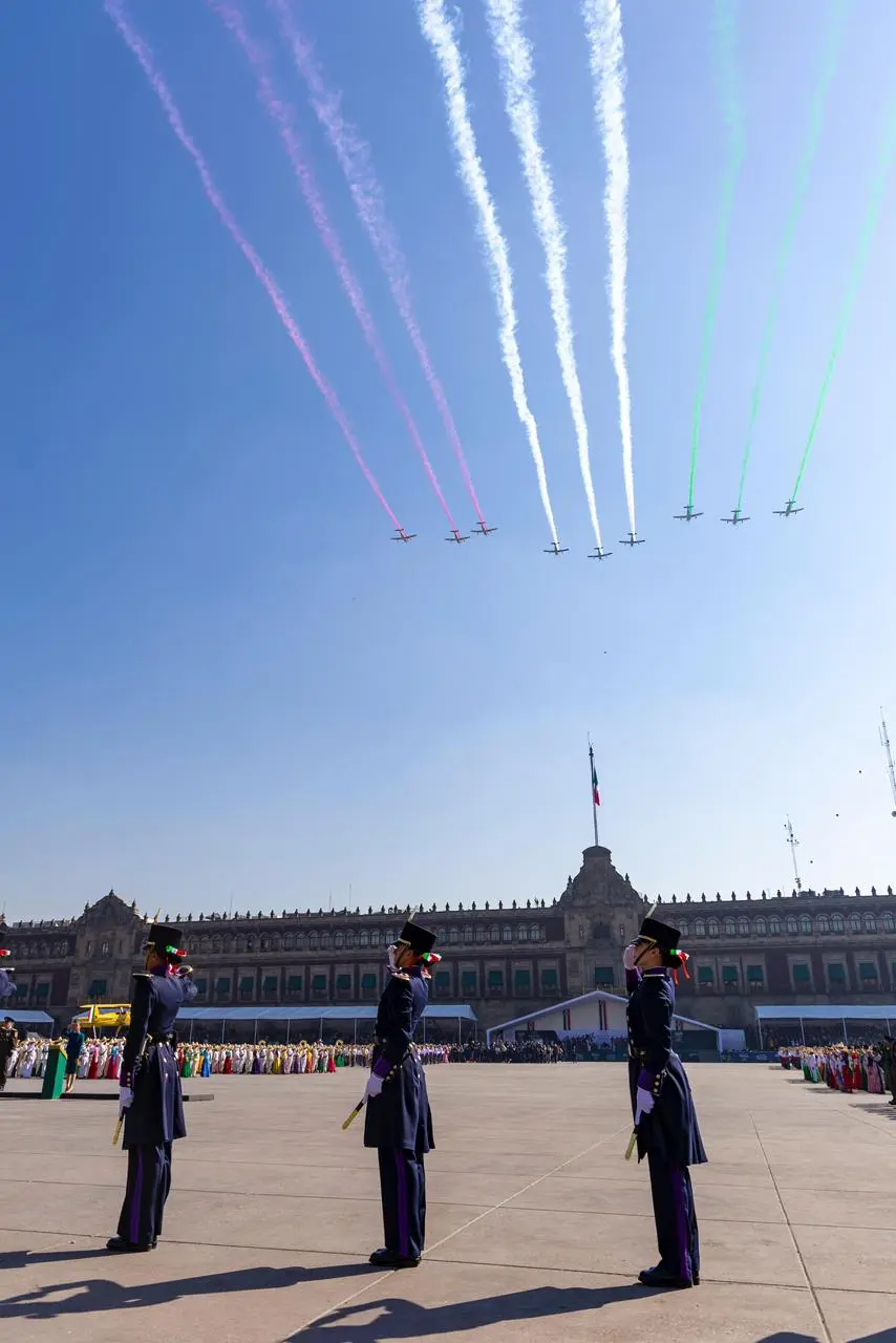Desfile Cívico-Militar en CDMX