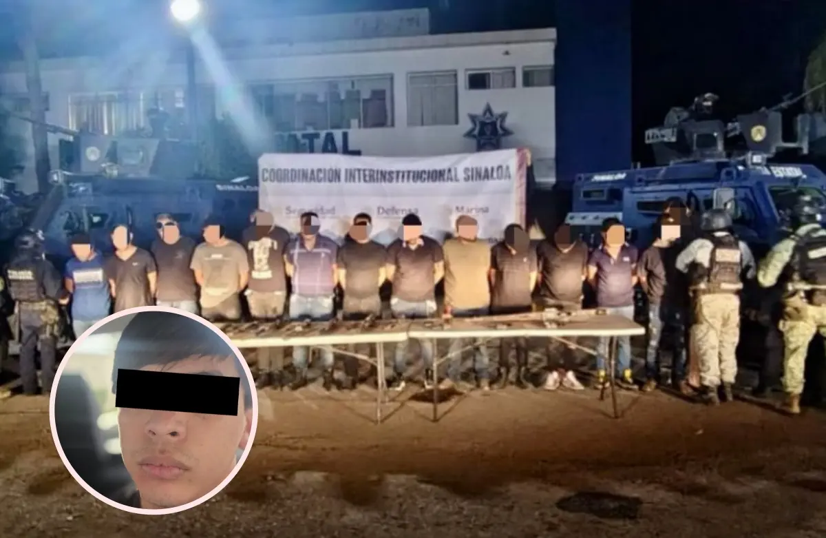 En total fueron 15 los detenidos durante estos dos operativos en Sinaloa.