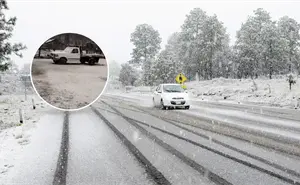 Durango amanece cubierto de nieve: así fue la primera nevada del invierno 2025–2026