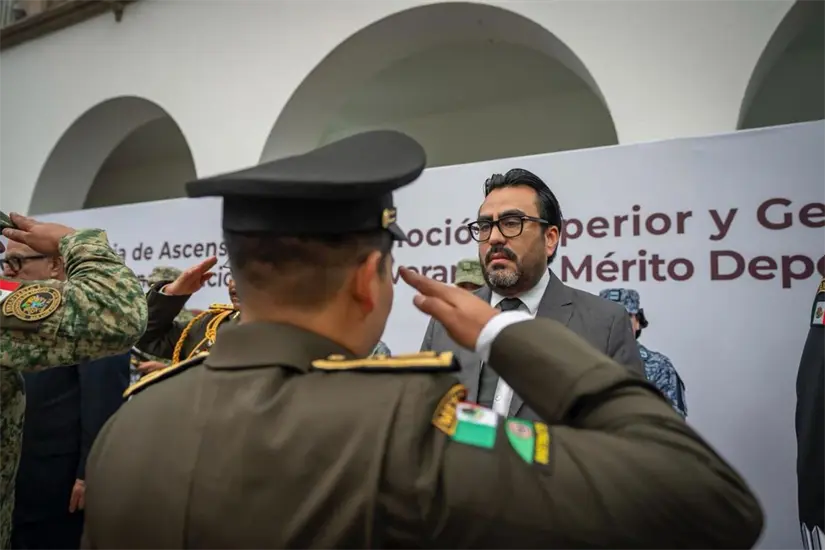 Ejército Mexicano entrega ascensos en Culiacán durante conmemoración de la Revolución Mexicana