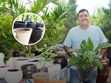 Jorge Valencia, más que vender plantas, cultiva alegría y enseña que cuidar la naturaleza también es una manera de sembrar paz en Culiacán