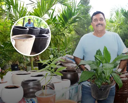 Jorge Valencia, más que vender plantas, cultiva alegría y enseña que cuidar la naturaleza también es una manera de sembrar paz en Culiacán