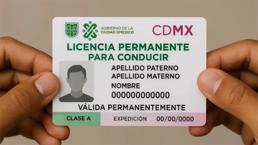 La oportunidad de tener licencia permanente en CDMX se extiende durante todo 2026. Foto: cortesía.
