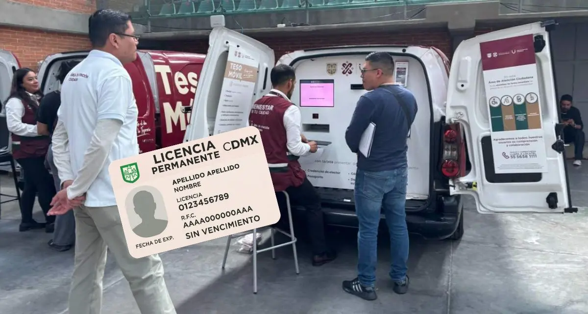 Estos son los pasos para sacar cita para la licencia de conducir permanente en CDMX. Foto: cortesía