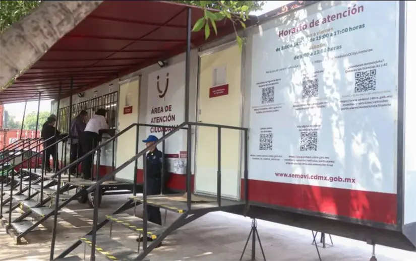 Conoce la ubicación de los módulos para tramitar la licencia permanente en fin de semana en CDMX. Foto: cortesía.