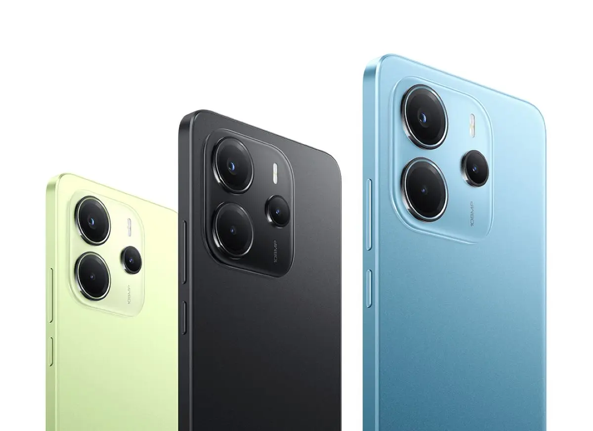 Xiaomi Redmi Note 14 con memoria de almacenamiento de hasta 256 GB. Foto: Cortesía