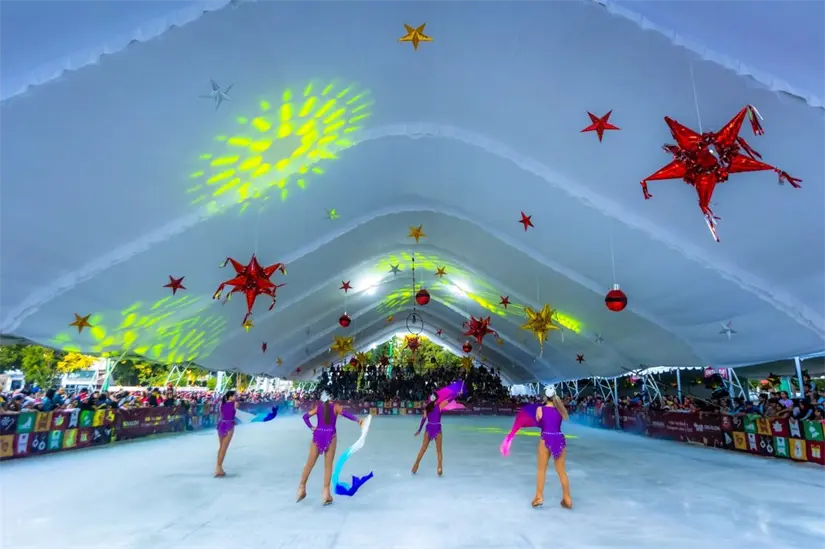 Pista de hielo en Culiacán estará abierta el domingo 7 de diciembre del 2025.