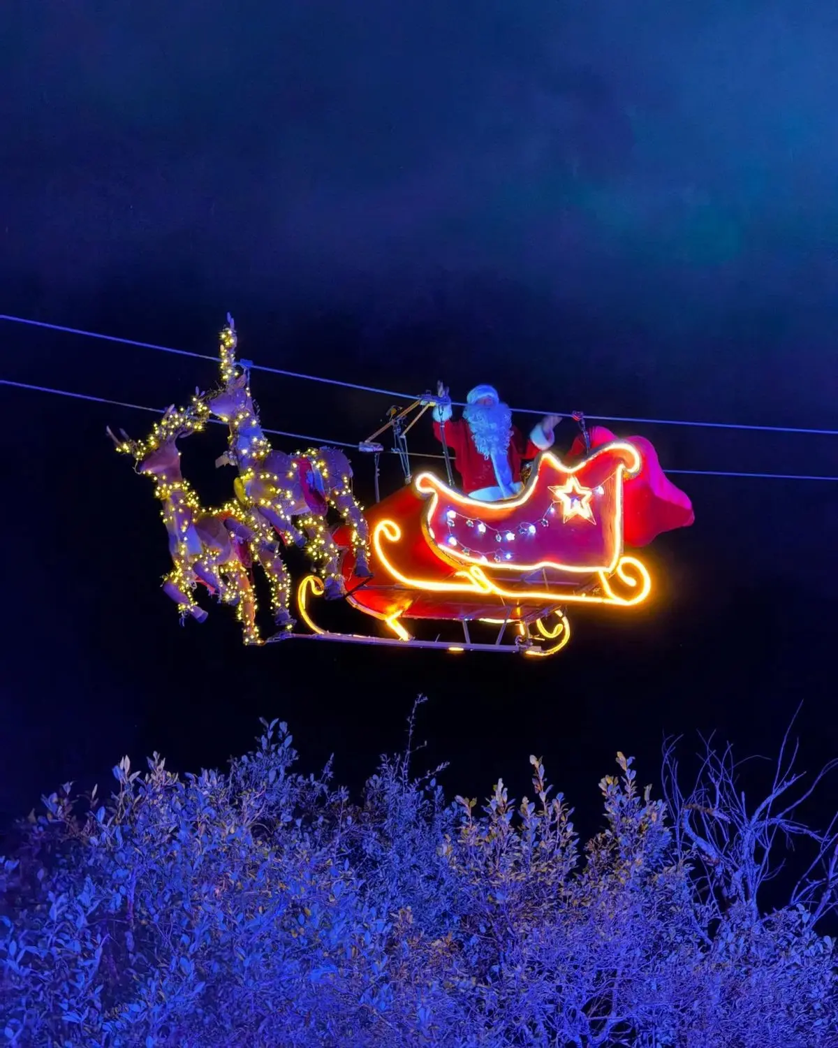 Diviértete en familia o con amigos en el maravilloso parque de Navidad de Volártico en Puebla. Foto: Cortesía.