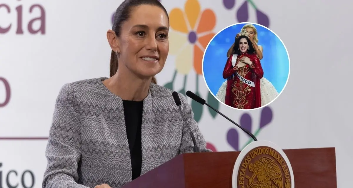 Estas fueron las palabras de la presidenta por la victoria de Fátima Bosh en Miss Universo 2025. Foto: Cortesía