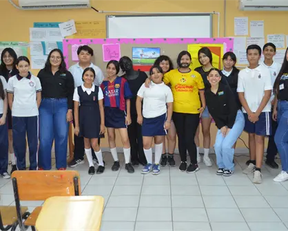 Con arte y reflexión, estudiantes de la secundaria Antonio Nakayama en Culiacán siembran paz e igualdad