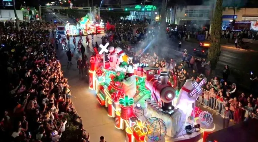 Confirman el desfile navideño de la Caravana Coca Cola 2025 en Saltillo. Foto: Cortesía