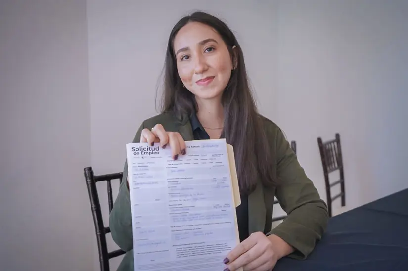 Se realiza la Feria del Empleo en Los Mochis, Sinaloa.