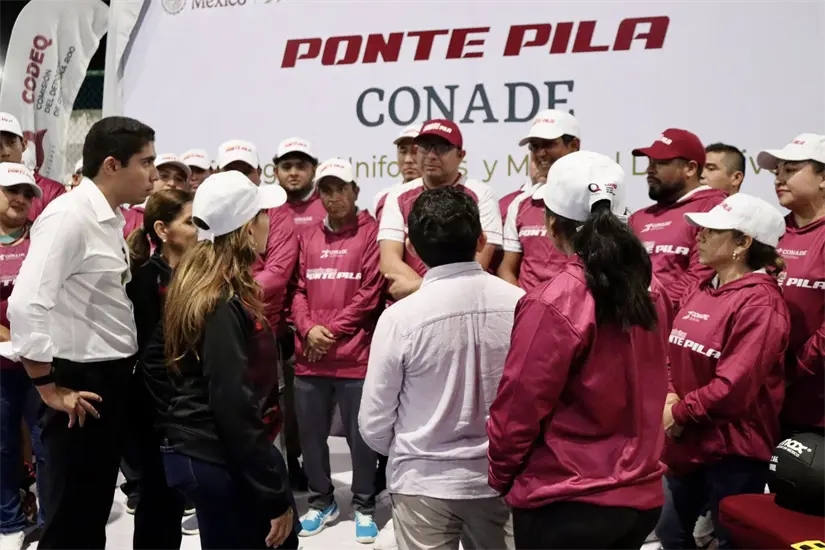 La CONADE se compromete a promover el deporte. Foto: CONADE