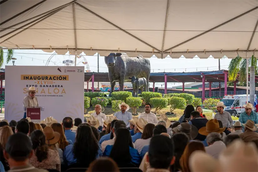Este jueves 20 de noviembre se realizó la inauguración de la Feria Ganadera en Culiacán, Sinaloa.