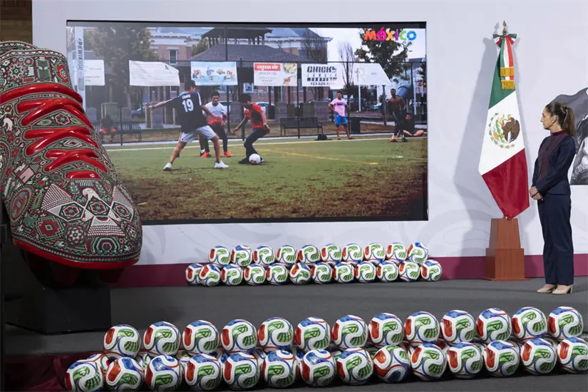 Jóvenes Embajadores en el Mundial 2026. Foto: Cortesía.