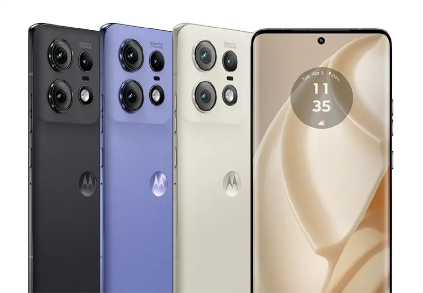 Motorola Edge 50 Pro con procesador, Snapdragon 7 Gen 3. Foto: Cortesía 