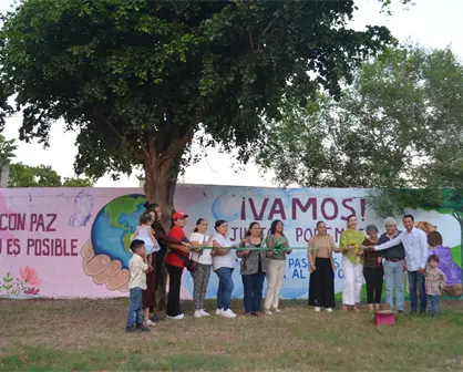 Pinceladas de amor, unión y respeto llenan de alegría el parque San Benito–San Gabriel en Culiacán