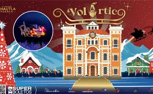 Volártico 2025 llega a Puebla: magia navideña, luces y nieve en la Ex-Hacienda de Chautla