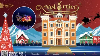 Volártico 2025 llega a Puebla: magia navideña, luces y nieve en la Ex-Hacienda de Chautla