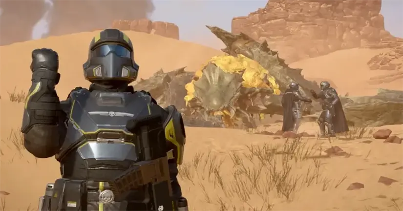 Helldivers 2 es de los multijugadores más populares en PS. Foto: Cortesía