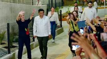 Inaugura Sheinbaum estaciones Tonalá y Arriaga de la Línea K del Tren Interoceánico en Chiapas