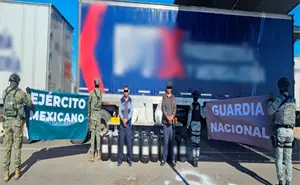 Decomiso millonario en Sonora: aseguran 340 kilos de metanfetamina en camión de carga
