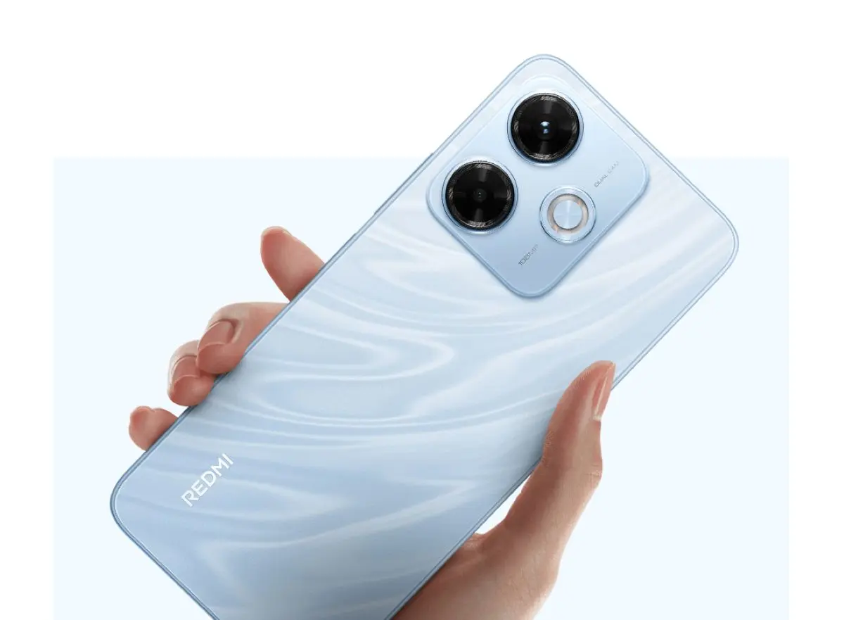 Xioami Redmi 13x de la gama media básica. Foto: Cortesía