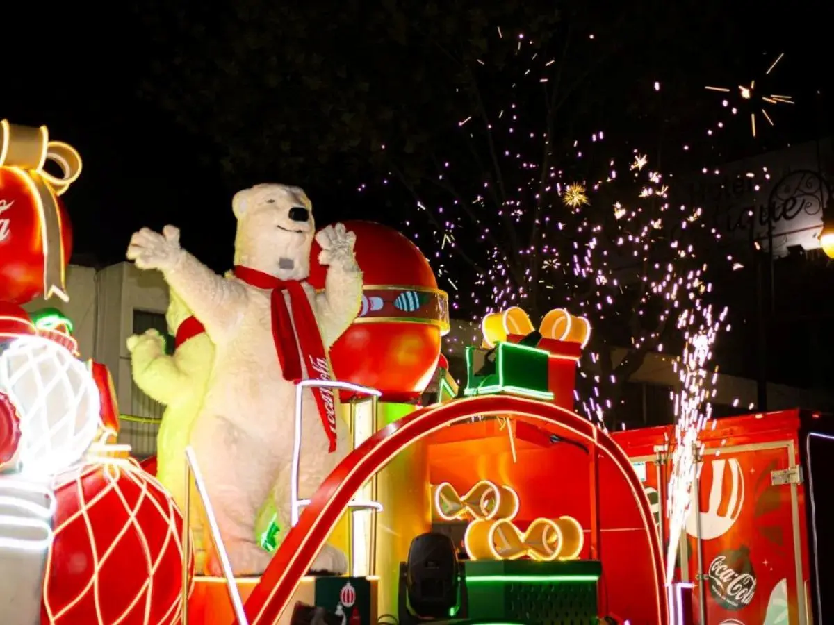 Todo listo para la Caravana Coca 2025 este domingo en Querétaro. Foto: Cortesía