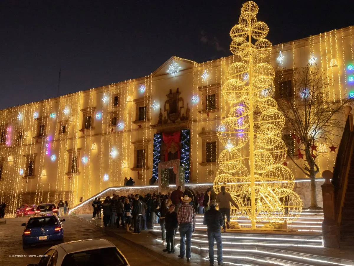 En marcha los preparativos del Festival de Luces 2025 en Zacatecas. Foto: Cortesía