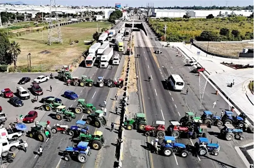 Estos los puntos afectados en Michoacán por bloqueos. Foto: cortesía.