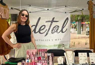 Tania Itzel y su marca De Tal conquistan Navolato con arte