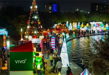 Inauguran en Monterrey Luztopía 2025 con más de 180 figuras iluminadas; promociones en entradas