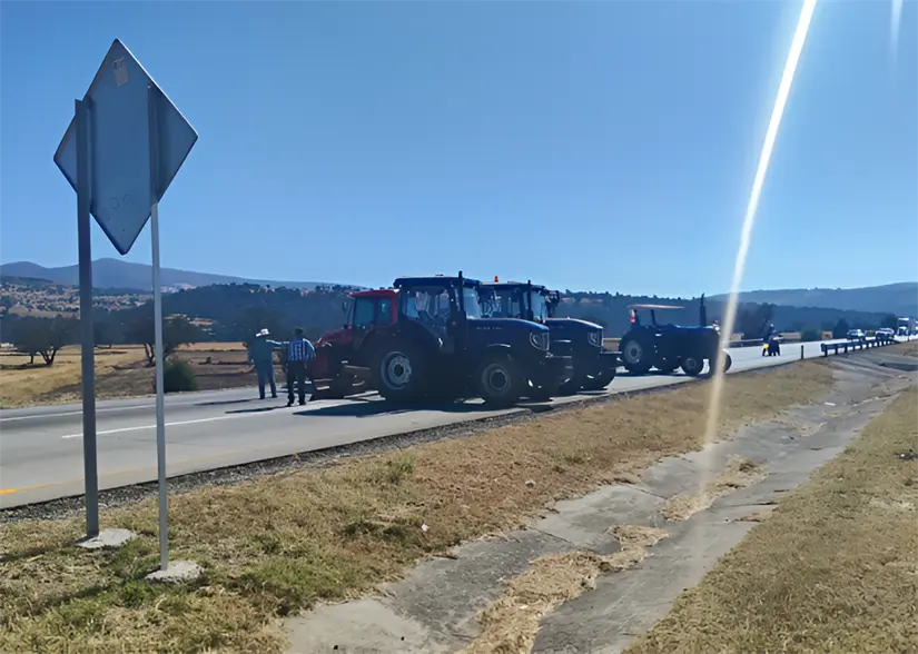 Se han reportado seis carreteras afectadas en el estado de Hidalgo. Foto: Cortesía.