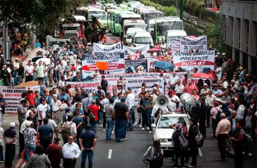 Motivos de los bloqueos y marchas de este 24 de noviembre. Foto: cortesía.
