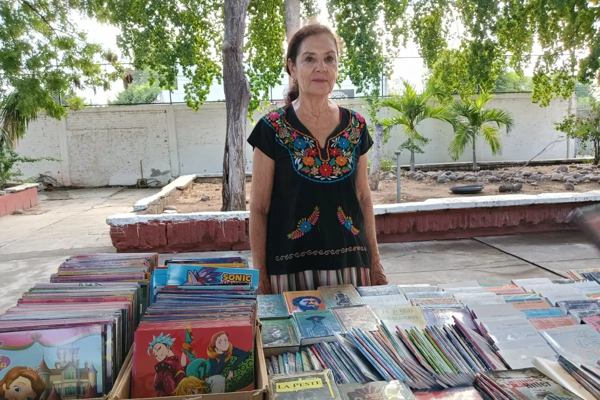 María López Castro lleva el gusto por la lectura a las escuelas de Culiacán