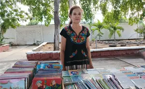 María López Castro lleva el gusto por la lectura a las escuelas de Culiacán