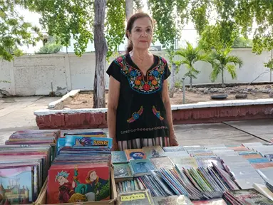 María López Castro lleva el gusto por la lectura a las escuelas de Culiacán