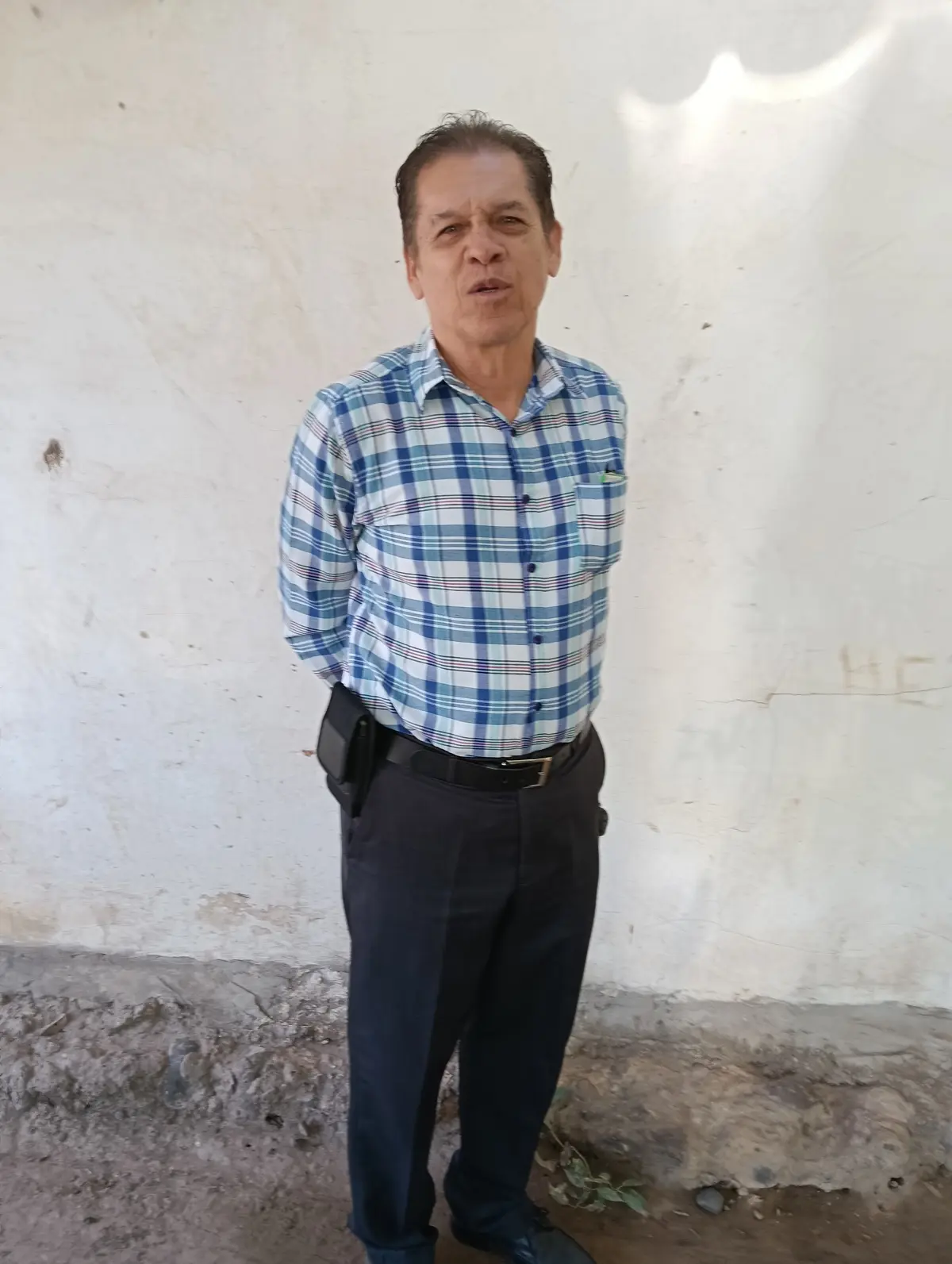 El maestro Mario Rivera, un hombre con un gran corazón para la enseñanza. 