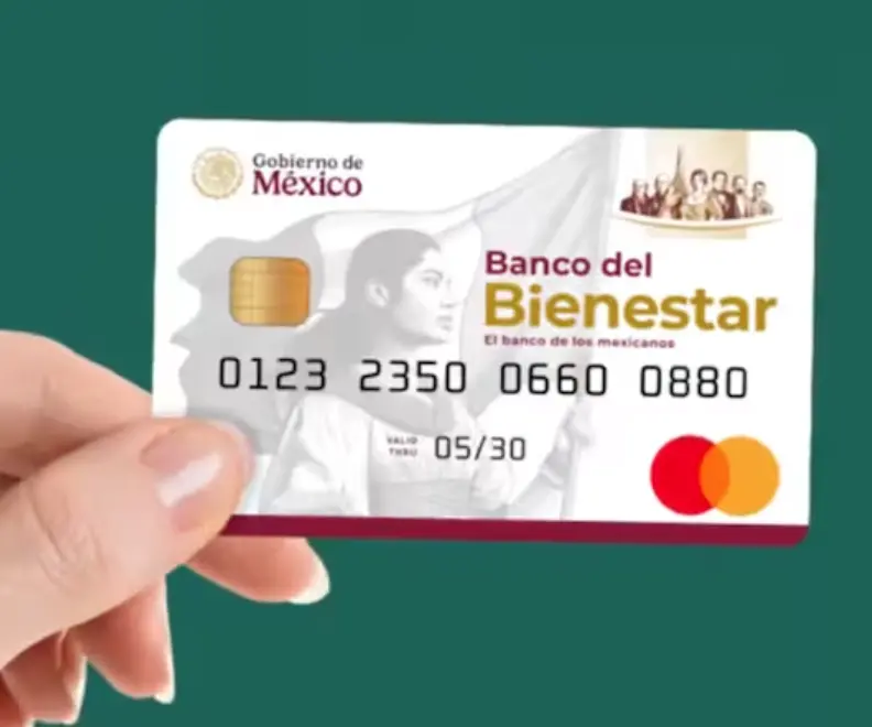 Para saber si tu Tarjeta del Bienestar caducó, revisa la parte frontal de la tarjeta, debajo de los 16 números. Foto: cortesía.