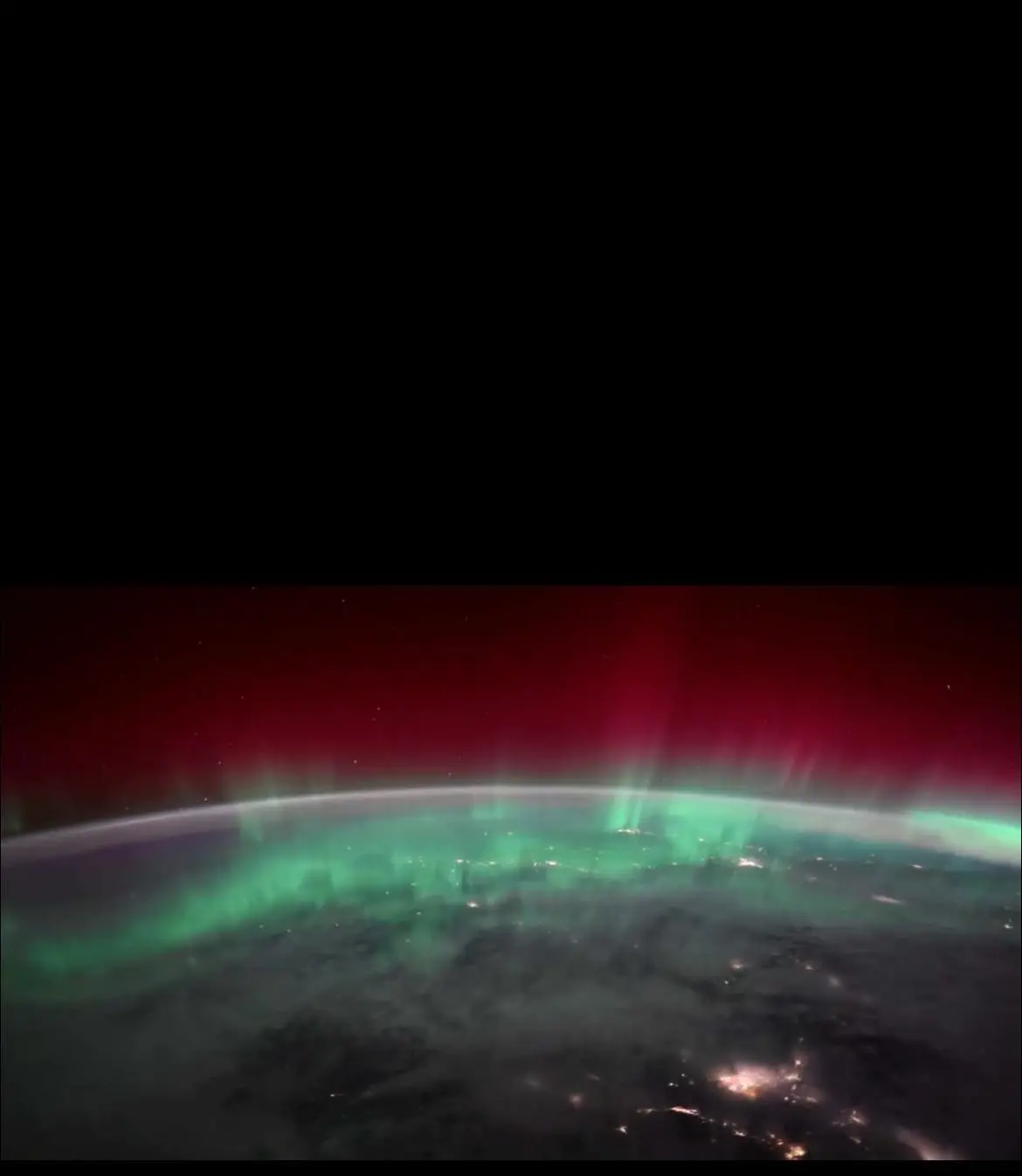 Una danza cósmica desde el espacio las auroras boreales vistas por la astronauta Zena Cardman
