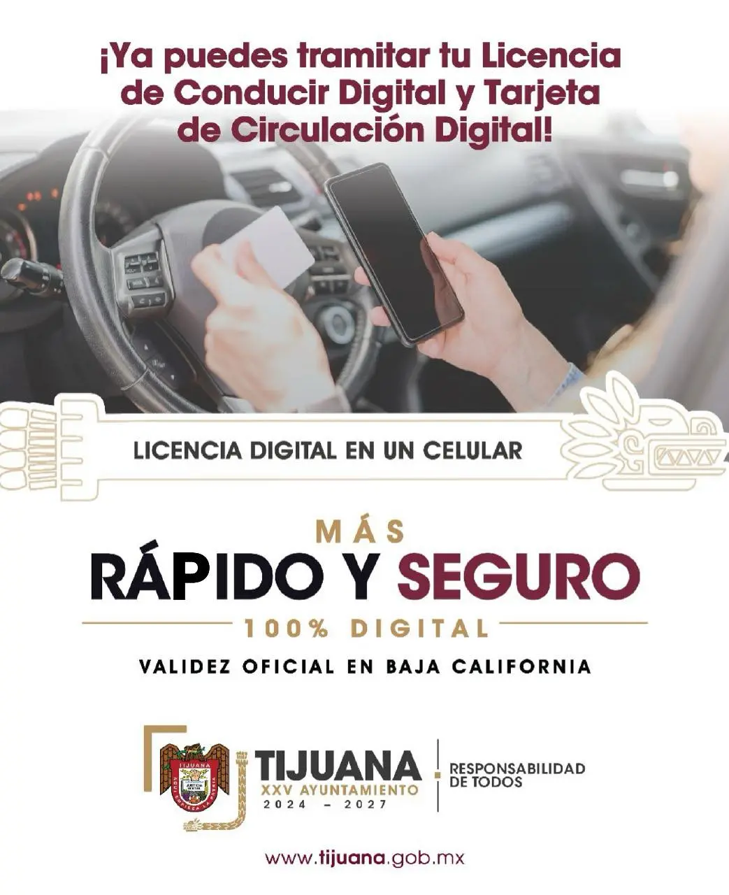 La licencia de conducir en línea tendrá la misma validez que la física. Foto: Cortesía.