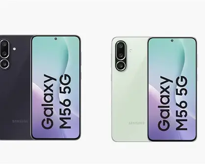 Así es el celular barato de Samsung de la gama media, Galaxy M56; cámara de 50 MP