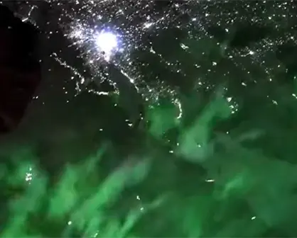 Así se ven las auroras boreales desde la órbita: el impresionante video de una astronauta de la NASA
