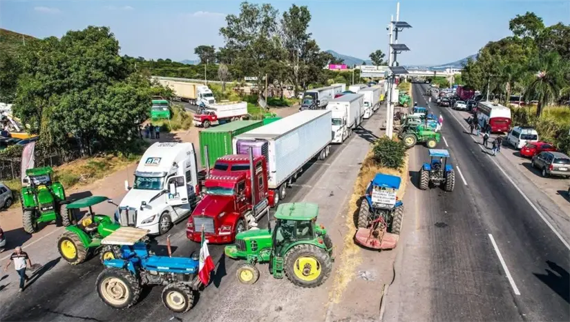 El sector agrícola y transportistas se unen en un frente común debido a la falta de soluciones. Foto: cortesía.