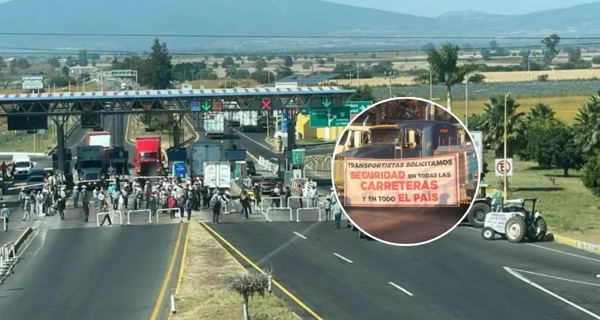 Estas son las carreteras afectadas por el bloqueo hoy 25 de noviembre en Michoacán. Foto: cortesía
