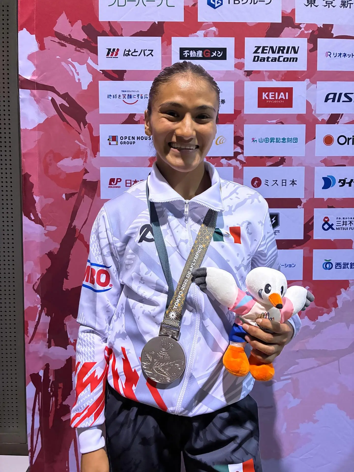 María Isabel Huitrón Ángeles obtuvo la primera medalla. Foto: CONADE