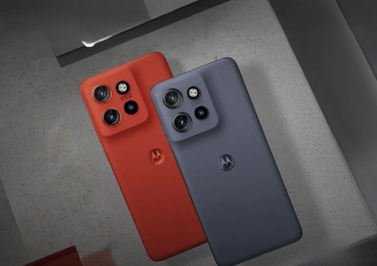 Motorola Edge 60 Neo con un diseño compacto y elegante. Foto: Cortesía