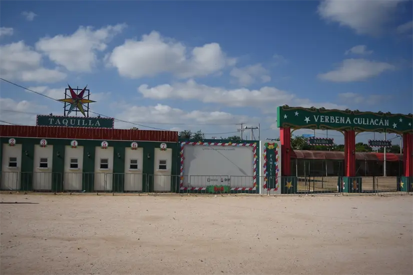 La Verbena Culiacán se ubica en el  bulevar Emiliano Zapata y la calle Constituyente Andrés Magallón, en la colonia El Palmito.